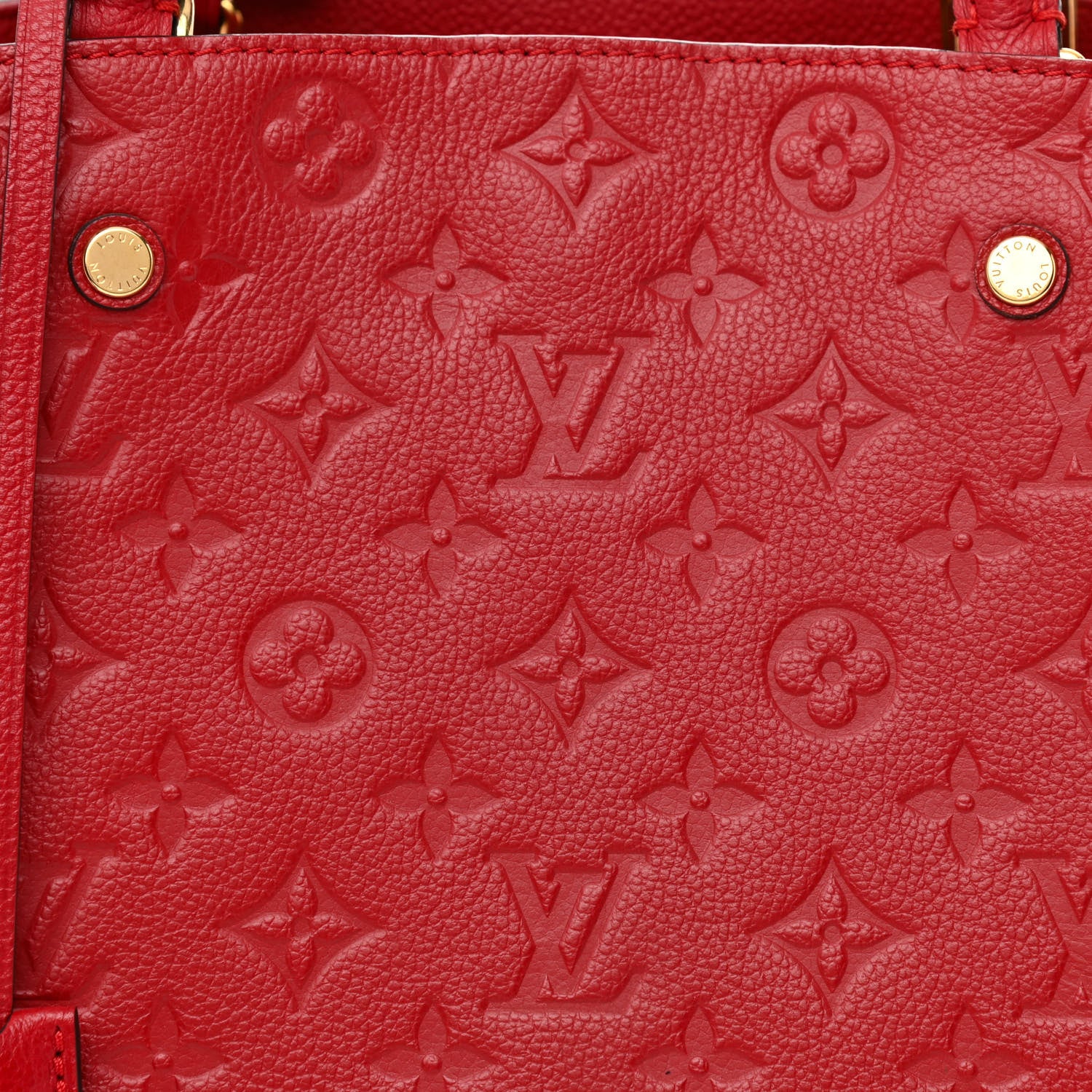Louis Vuitton Empreinte Montaigne MM Cherry 9 of 12