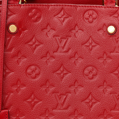 Louis Vuitton Empreinte Montaigne MM Cherry 9 of 12