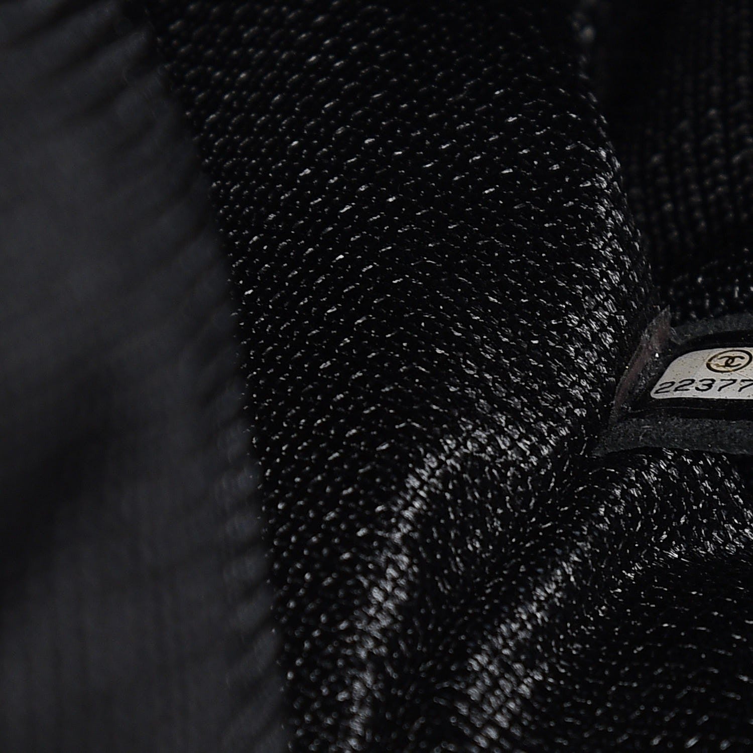 Chanel Calfskin Quilted XXL Travel Flap Bag Black 7 of 7