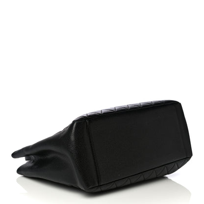 Chanel Caviar Quilted Grand Shopping Tote GST Black 4 of 12