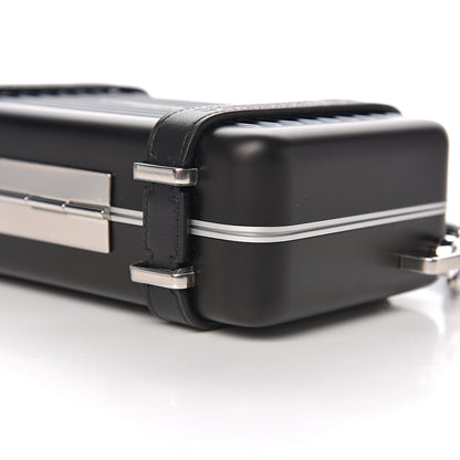 Christian Dior X RIMOWA Aluminum Personal Clutch On Strap Black 7 of 9