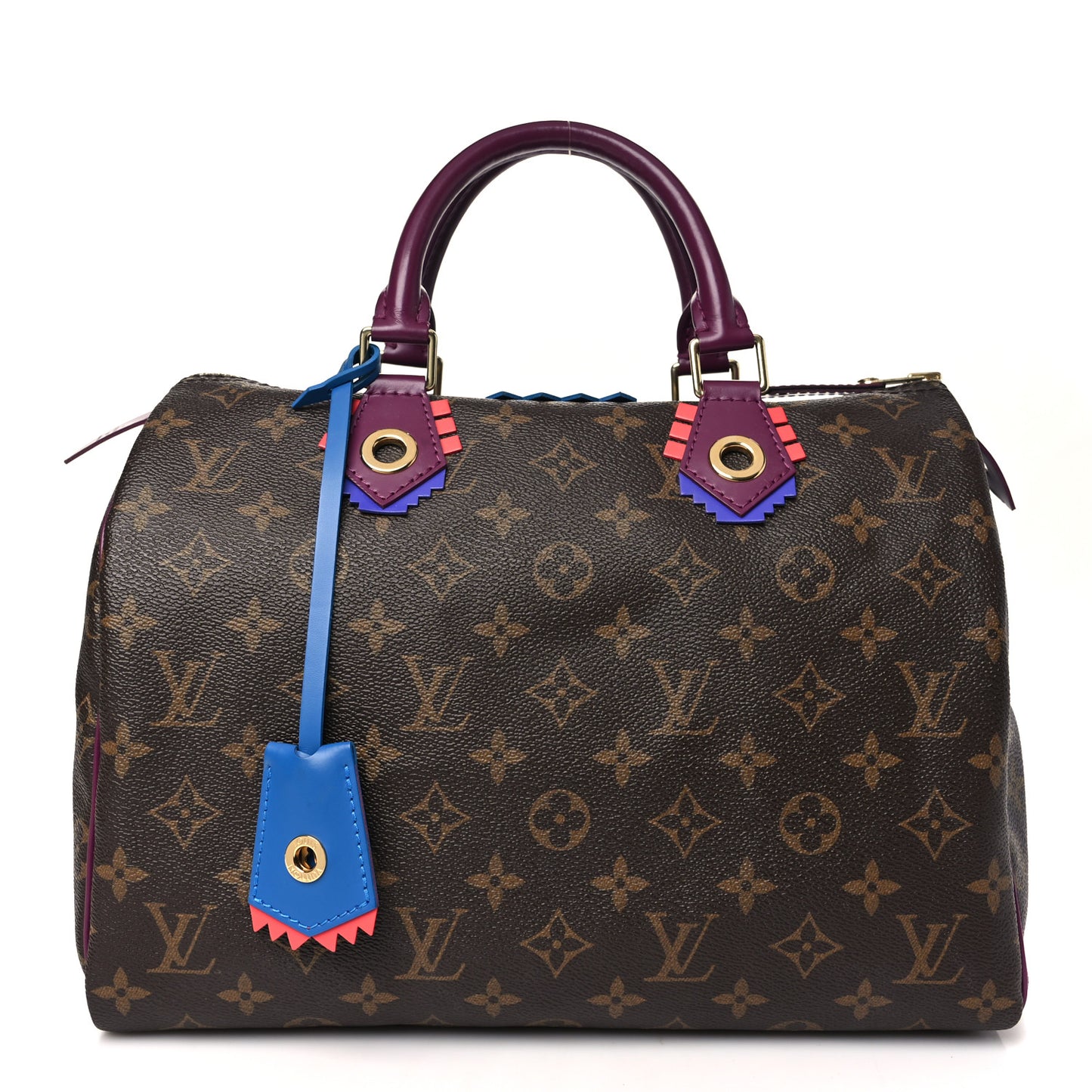 Monogram Totem Speedy 30 Magenta
