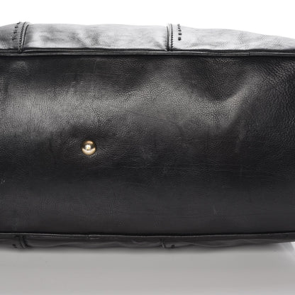 Saint Laurent Calfskin Oversized Muse Black 8 of 10