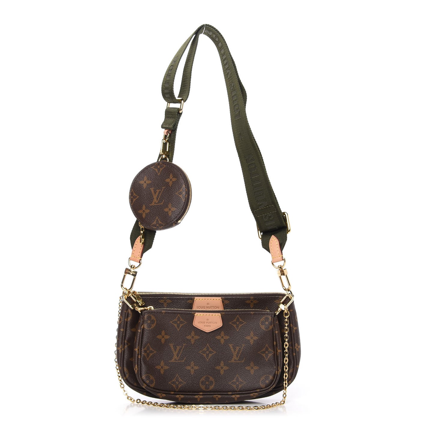 Monogram Multi Pochette Accessories Kaki