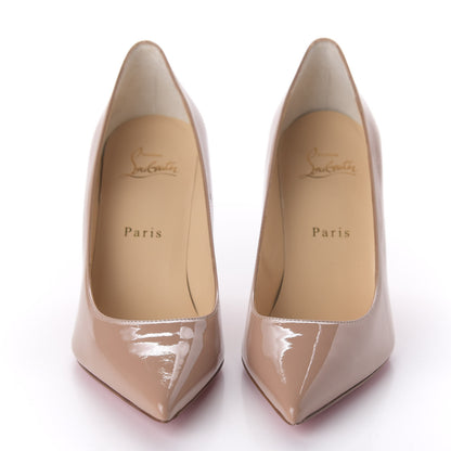 Christian Louboutin Patent Kate 85 Pumps 37 Nude 2 of 8