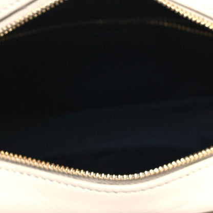 Saint Laurent Lambskin Quilted Victoire Camera Bag Blanc Vintage 6 of 15