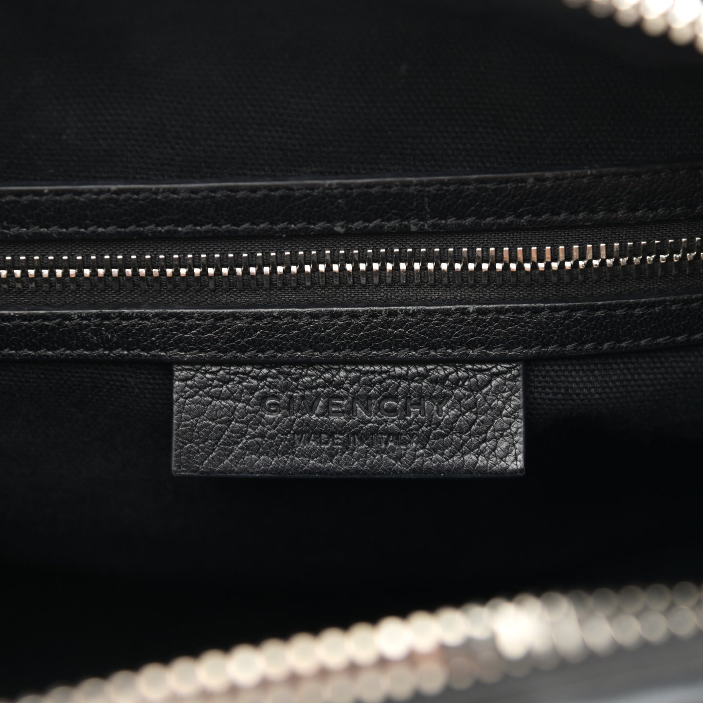 Sugar Goatskin Mini Antigona Black