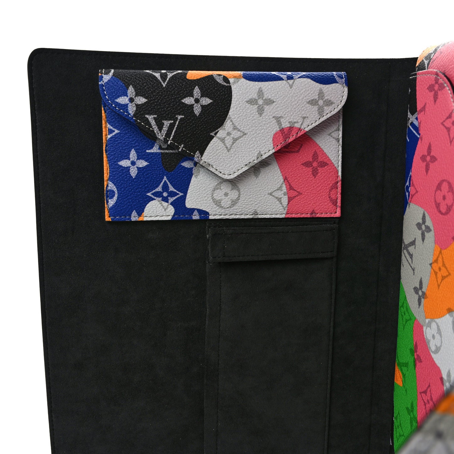 Monogram Portrait Mark Folder Laptop Sleeve Multicolor