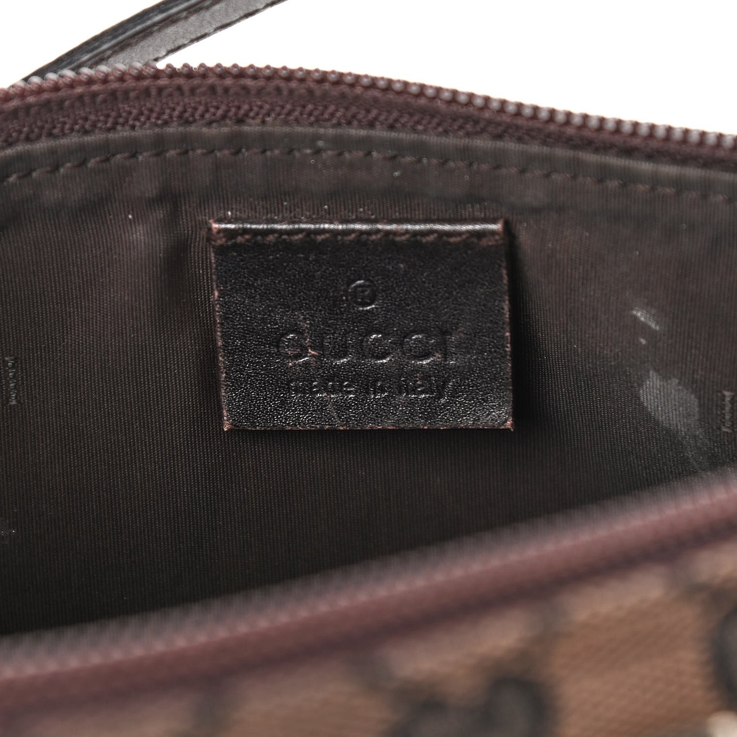 Monogram Boat Pochette Brown Black