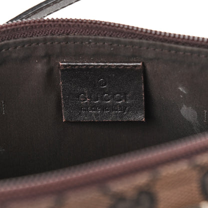 Gucci Monogram Boat Pochette Brown Black 6 of 11
