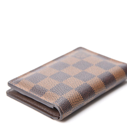 Louis Vuitton Damier Ebene Pocket Organizer NM 7 of 8