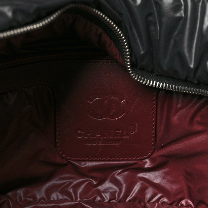 Chanel Nylon Quilted Large Coco Cocoon Tote Black 6 of 9