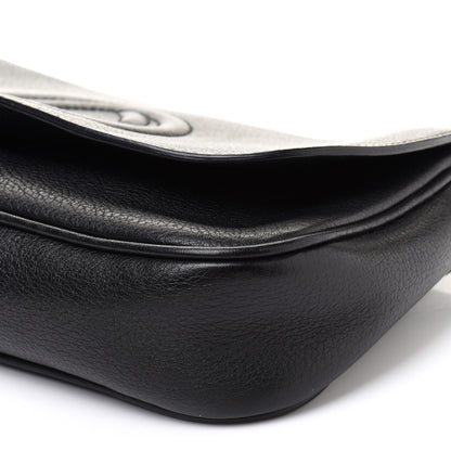 Gucci Pebbled Calfskin Medium Soho Flap Crossbody Black 11 of 13