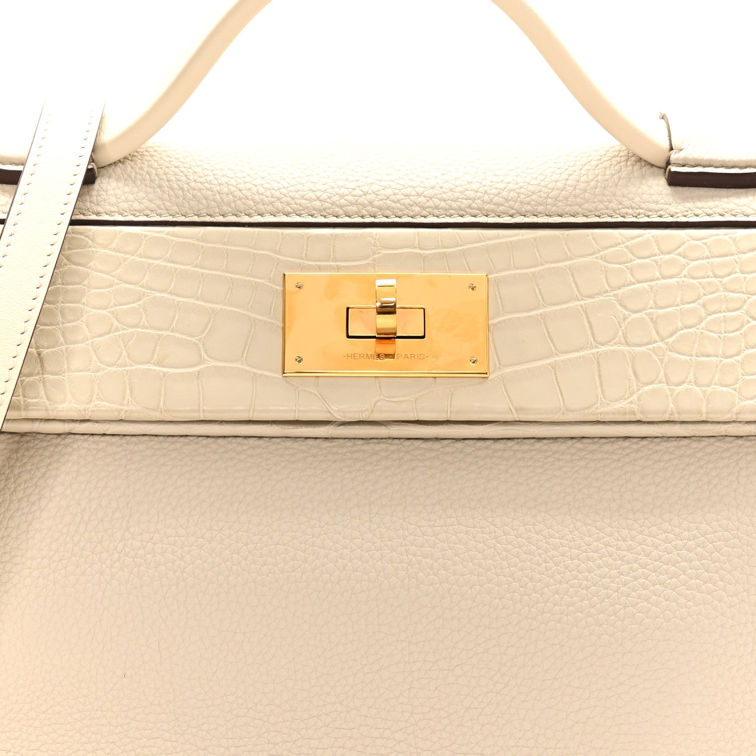 Hermes Togo Matte Alligator Swift Touch 24/24 29 Beton 8 of 10