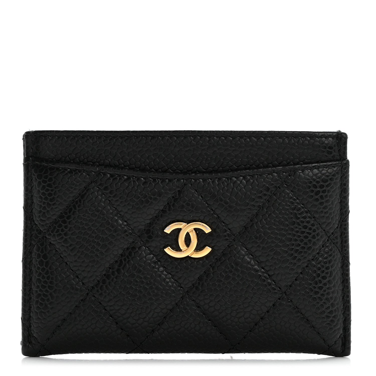Chanel Caviar Quilted Card Holder Black 1 of 7