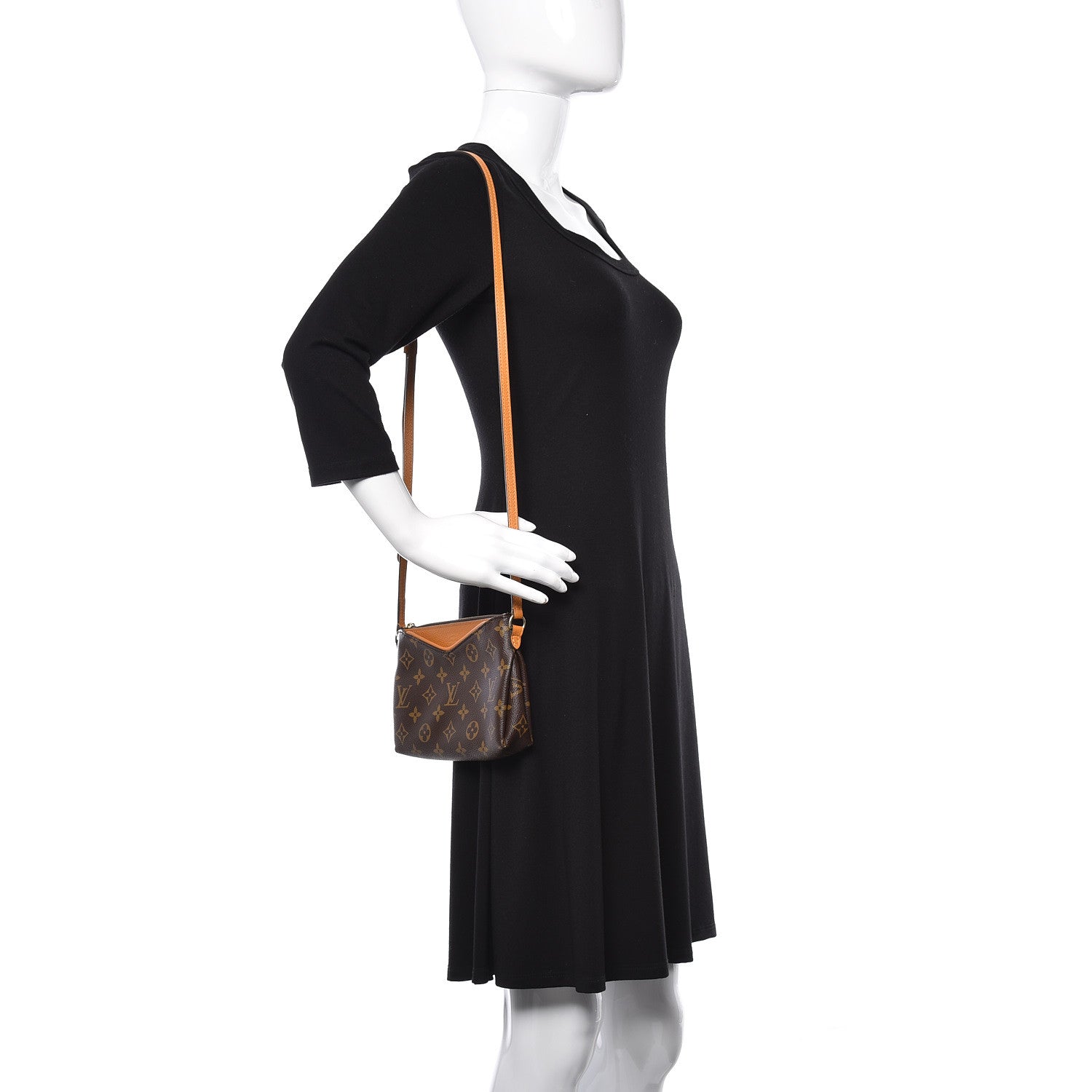 Louis Vuitton Monogram Pallas Crossbody Safran 2 of 9
