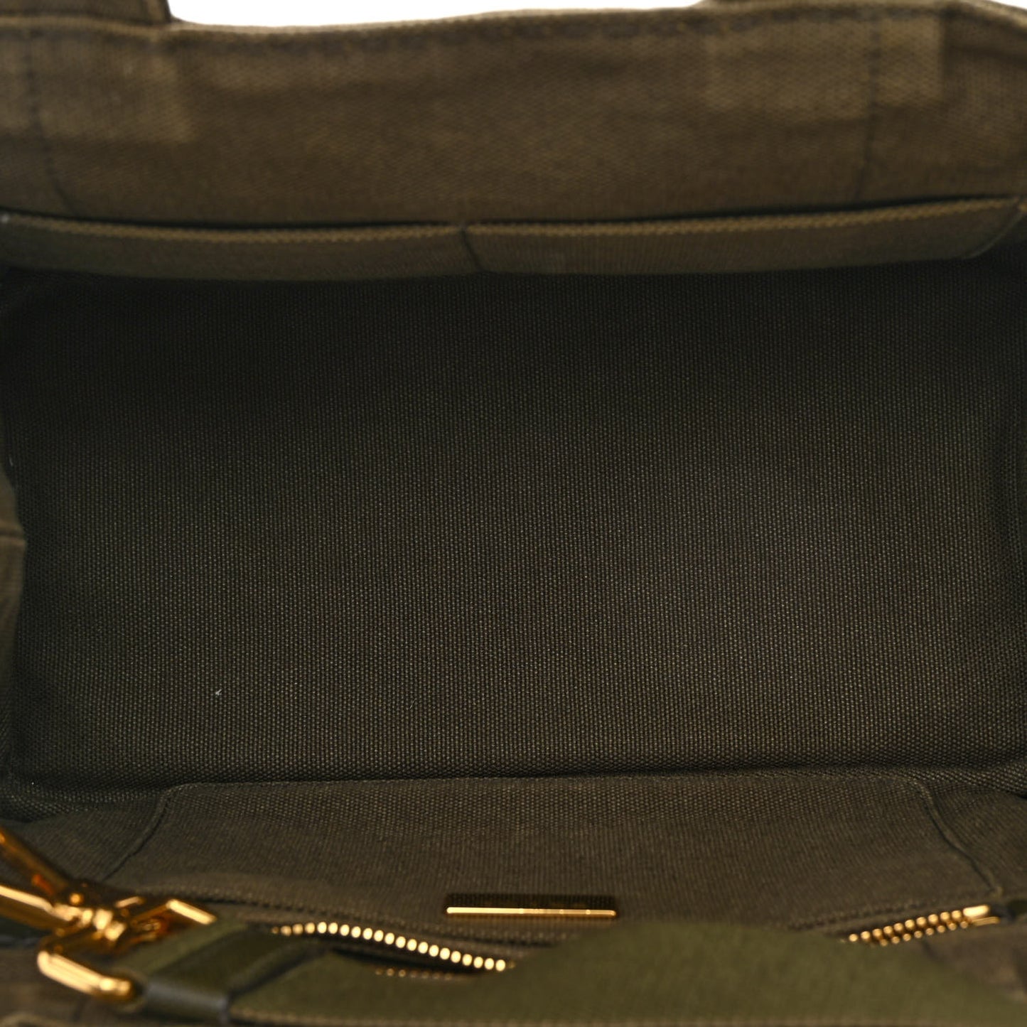 Canapa Small Logo Tote Khaki