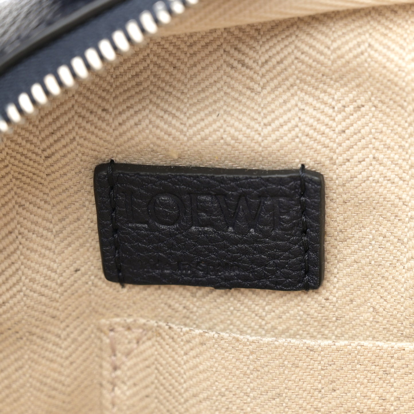 Soft Grained Calfskin XS Military Messenger Bag Navy