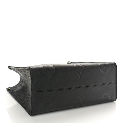 Louis Vuitton Empreinte Monogram Giant Onthego GM Black 4 of 18