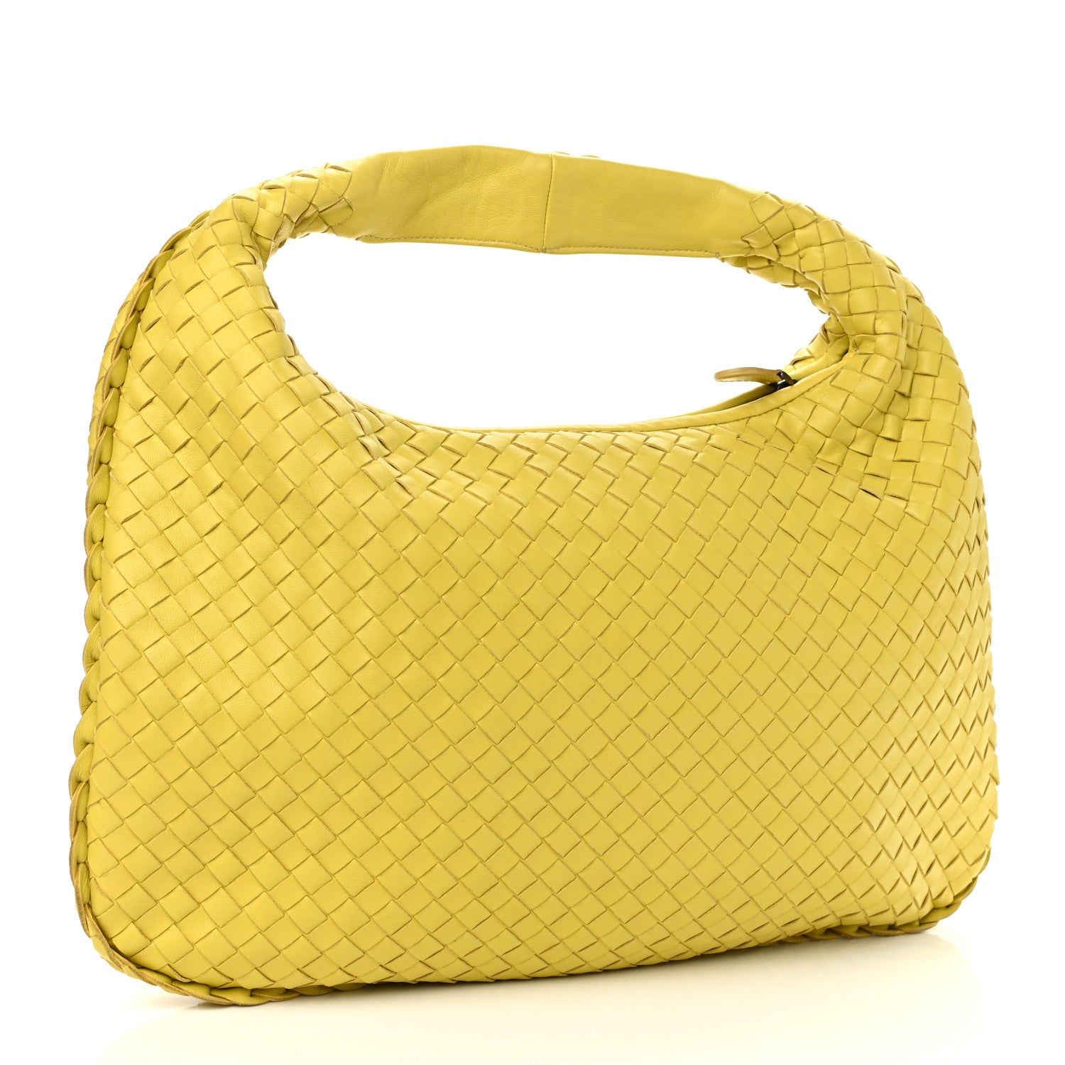 Bottega Veneta Nappa Intrecciato Medium Veneta Hobo Moutarde 3 of 13