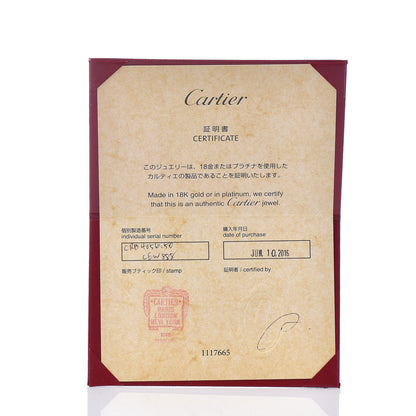 Cartier 18K Yellow Gold Diamond 4mm LOVE Wedding Band Ring 50 5.25 5 of 5