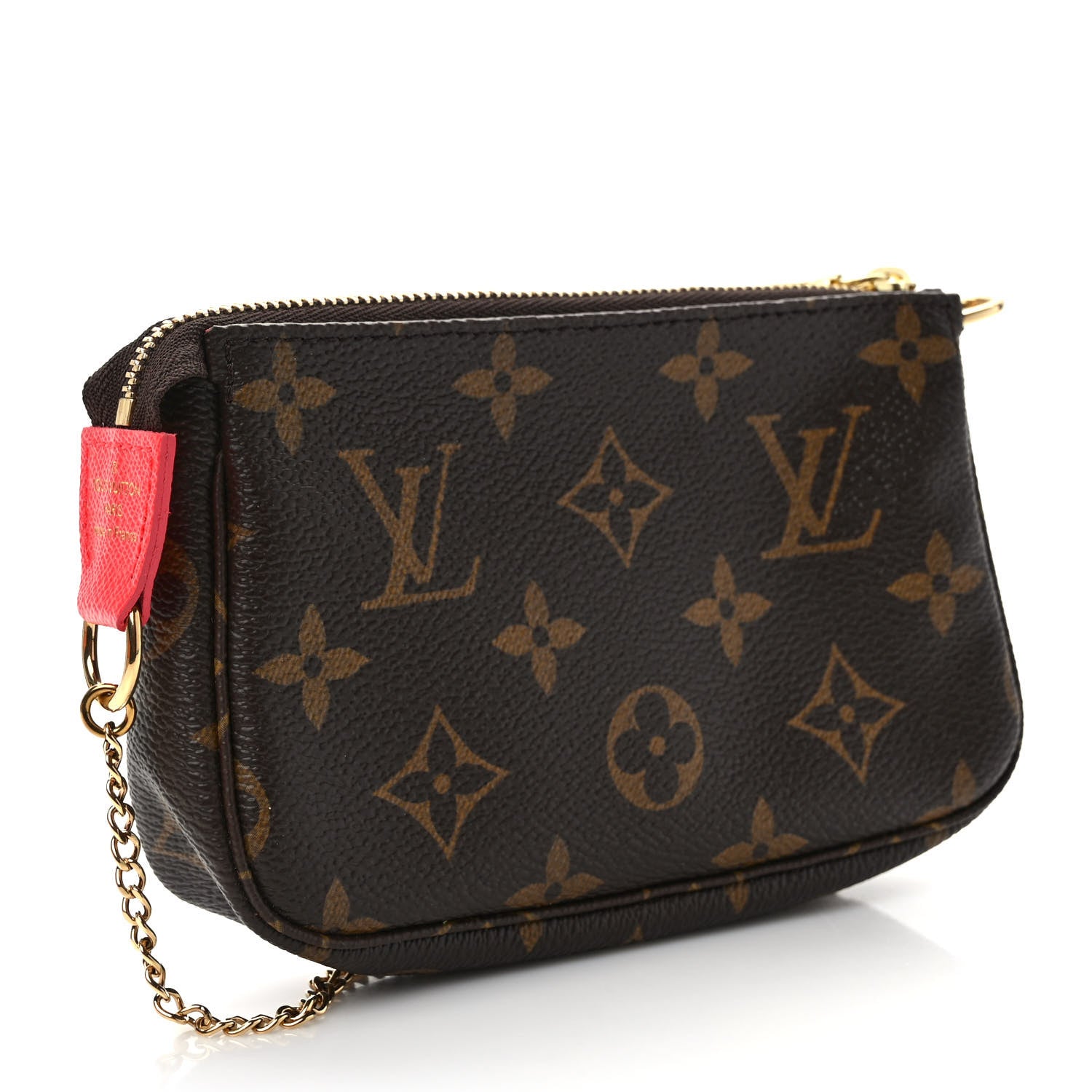 Louis Vuitton Monogram 2021 Christmas Animation London Mini Pochette Accessories Red 3 of 7