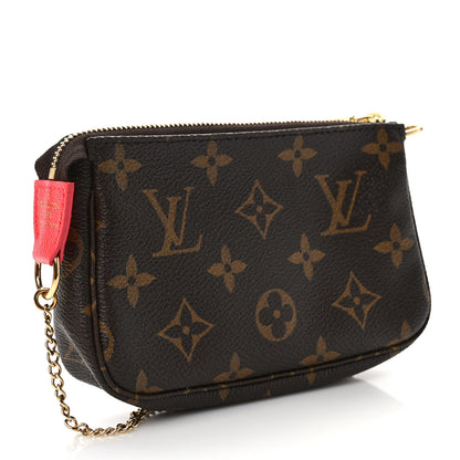 Louis Vuitton Monogram 2021 Christmas Animation London Mini Pochette Accessories Red 3 of 7