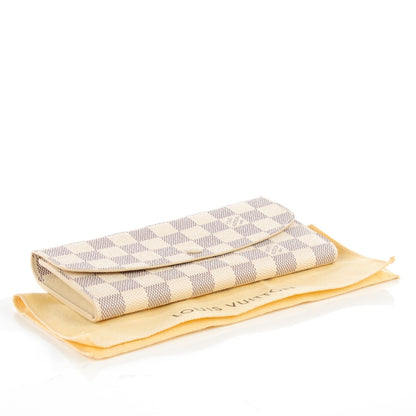 Louis Vuitton Damier Azur Emilie Wallet 4 of 7
