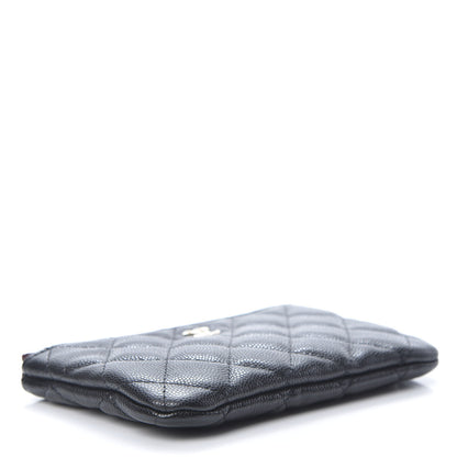 Chanel Caviar Quilted Small Cosmetic Case Black 4 of 8
