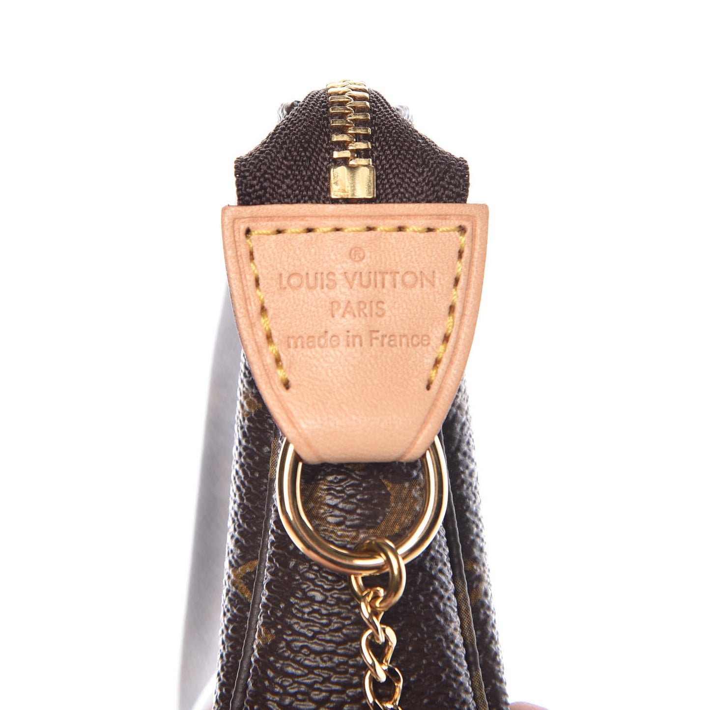 Monogram My LV Heritage Mini Pochette Accessories Ivory Black