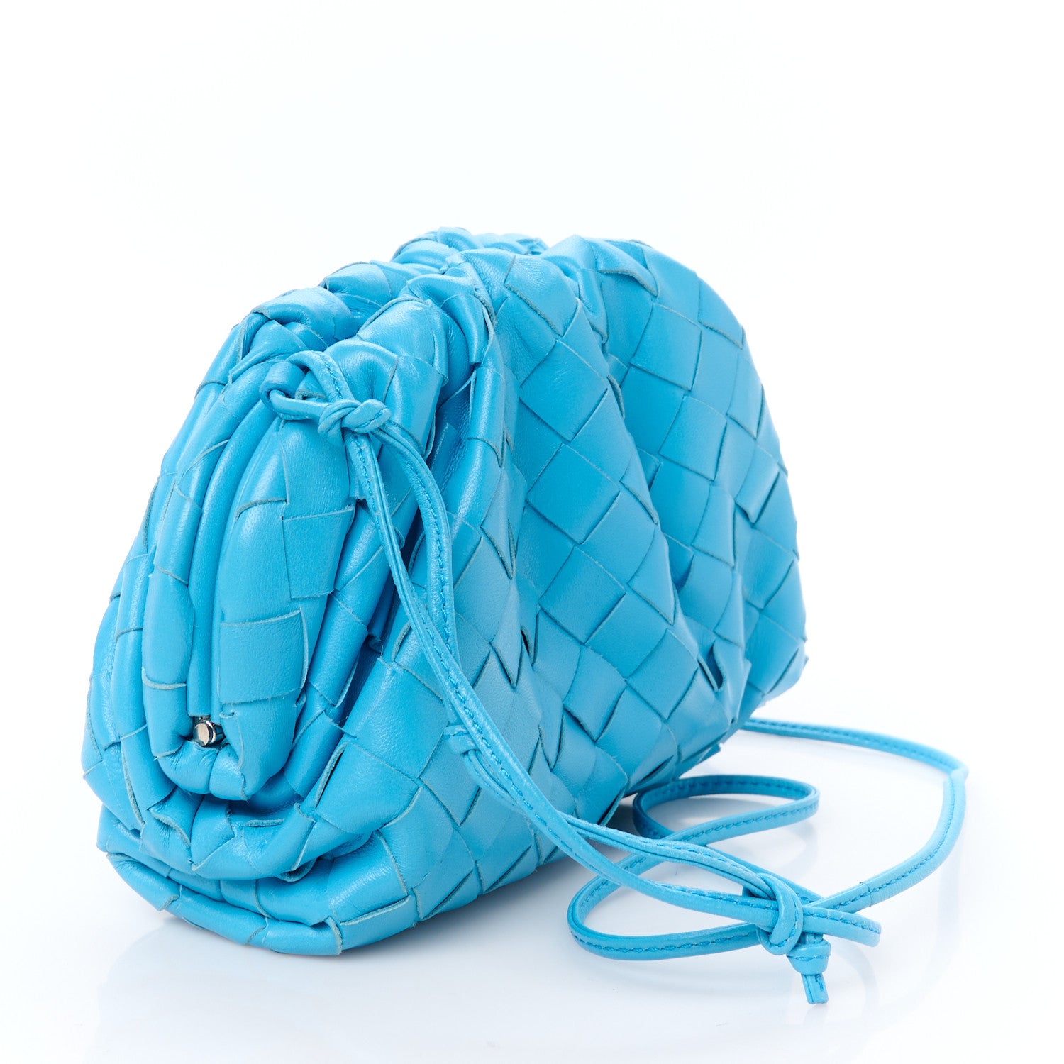 Bottega Veneta Nappa Intrecciato The Mini Pouch Swimming Pool 3 of 10