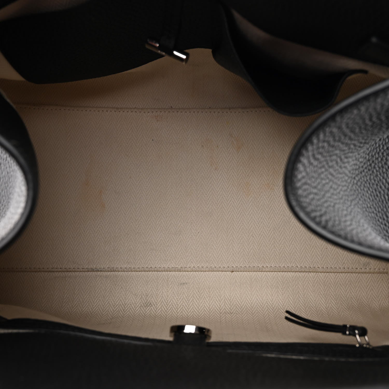 The Row Matte Grained Calfskin Soft Margaux 12 Black 5 of 12
