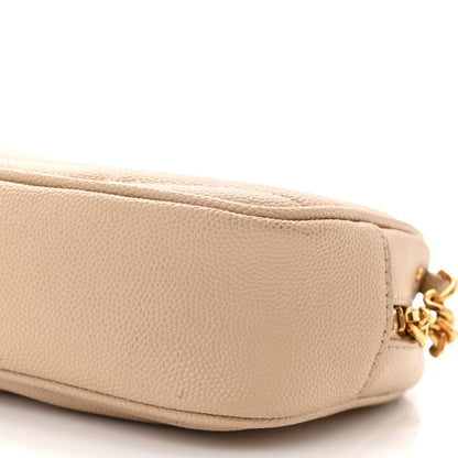 Saint Laurent Grain De Poudre Matelasse Monogram Mini Lou Camera Bag New Powder 10 of 10