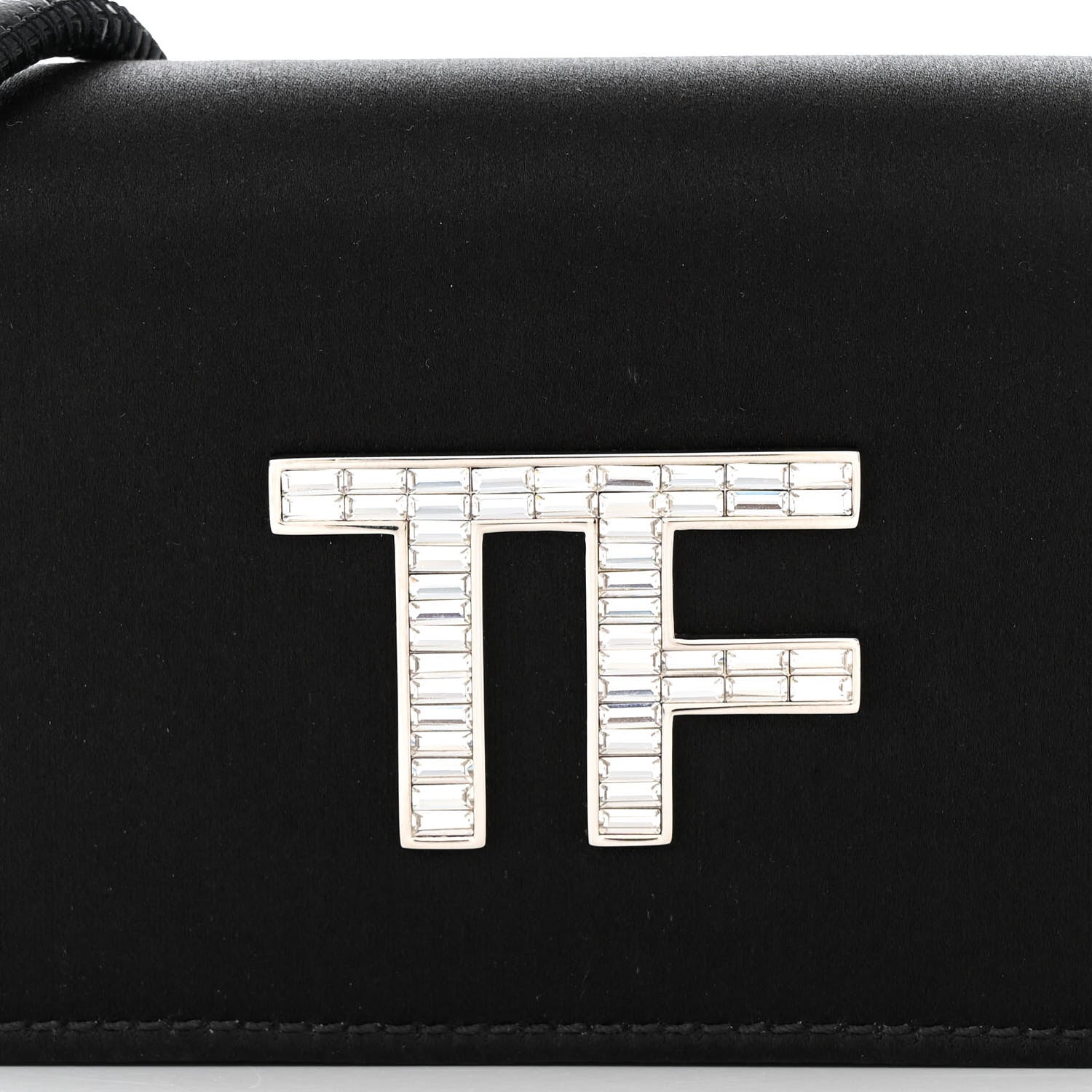 Tom Ford Satin Crystal Mini Bag Bag Black 7 of 9