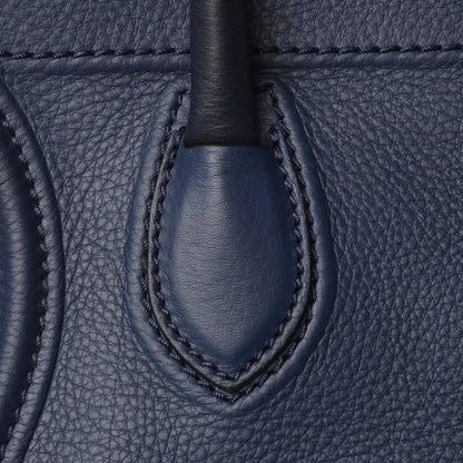 Celine Supple Calfskin Medium Phantom Luggage Midnight 10 of 11