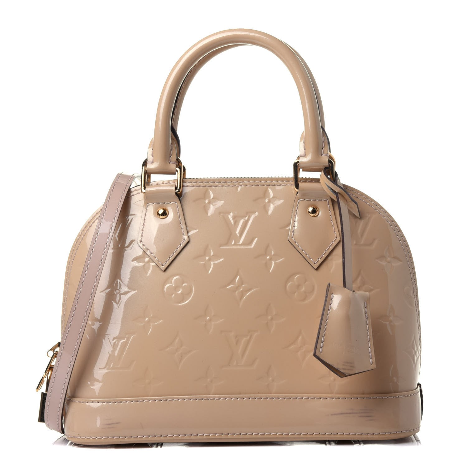 Louis Vuitton Vernis Alma BB Rose Angelique 1 of 13