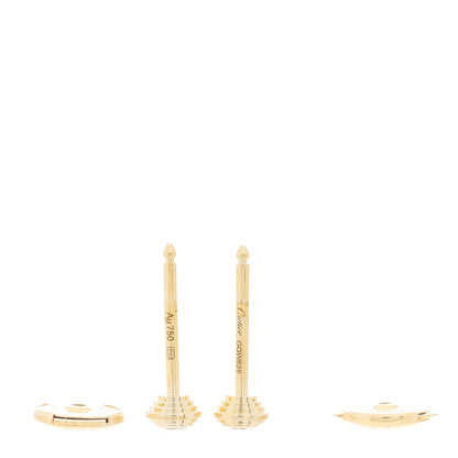 Cartier 18K Yellow Gold Diamond XS D'Amour Earrings 3 of 3