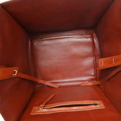 Celine Snakeskin Medium Phantom Luggage Chestnut 5 of 13