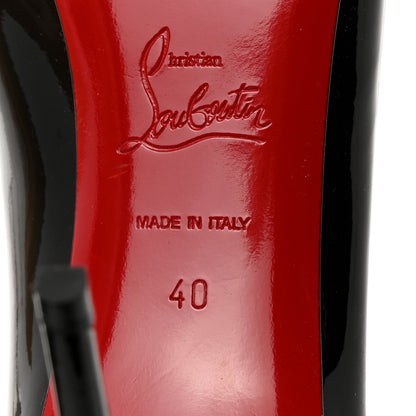 Christian Louboutin Patent Sporty Kate 85 Pumps 40 Black 7 of 8