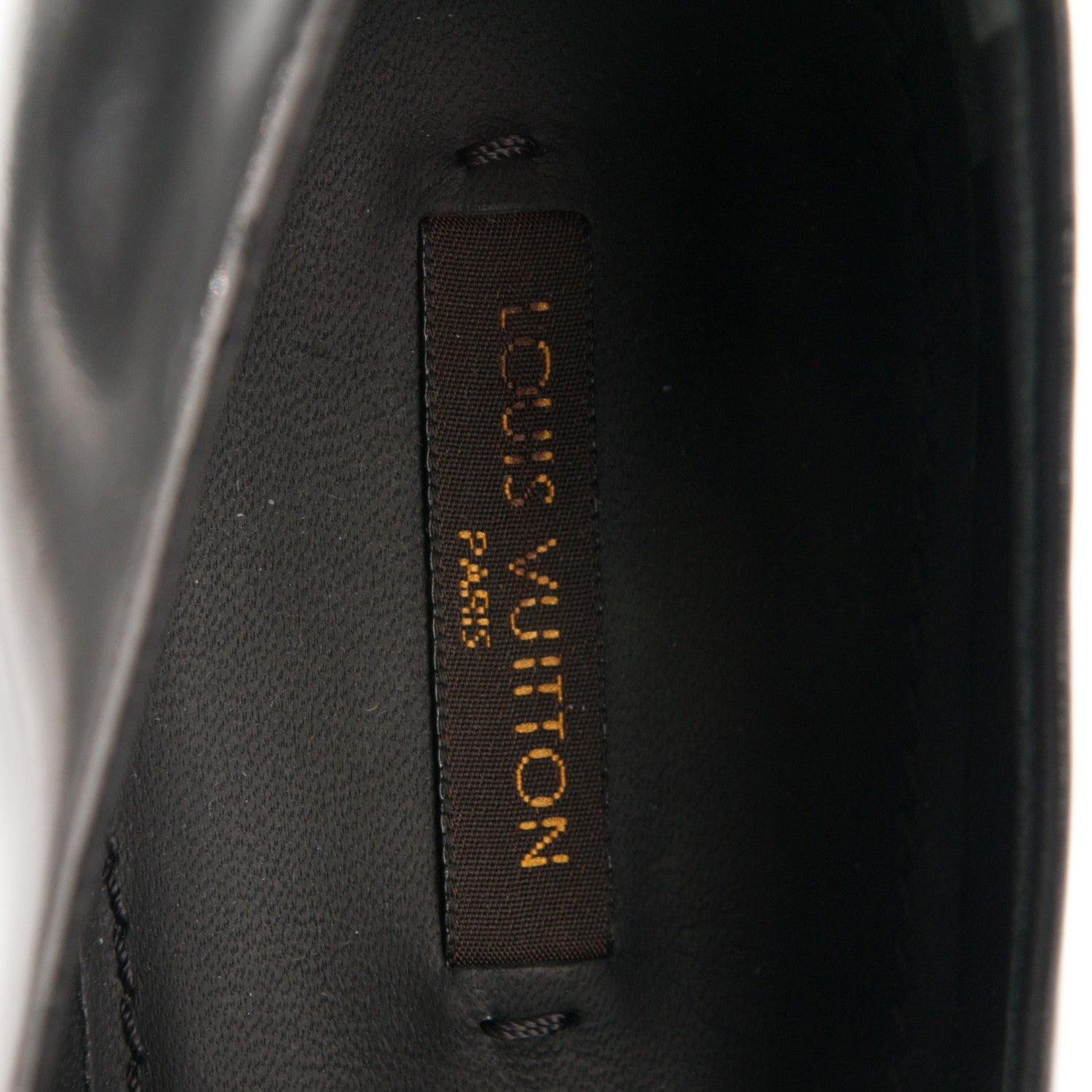 Louis Vuitton Calfskin Walk The Line Loafer 38 Black 7 of 7