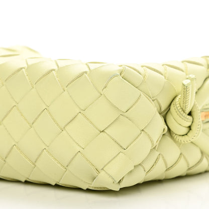 Bottega Veneta Nappa Intrecciato Mini Loop Camera Bag Lemon Washed 9 of 9
