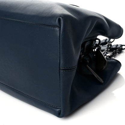 Bottega Veneta Calfskin Shoulder Bag Baltic Blue 10 of 10