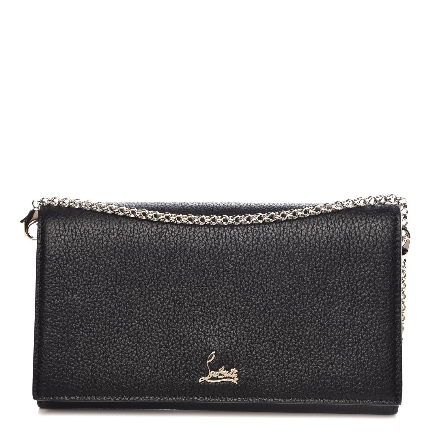 Christian Louboutin Calfskin Boudoir Chain Belt Black 1 of 9