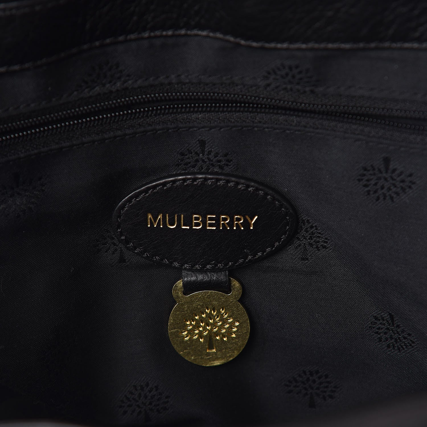 Mulberry Soft Buffalo Medium Alexa Black 6 of 9