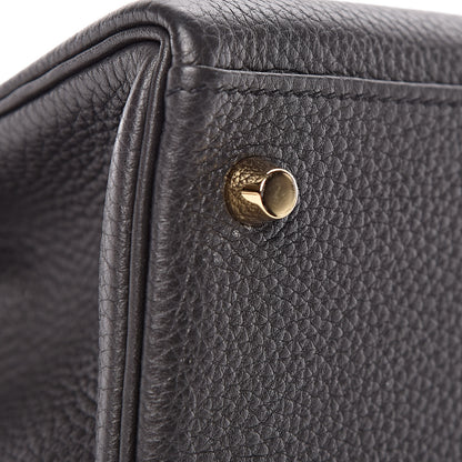 Hermes Togo Kelly Retourne 28 Plomb 36 of 40