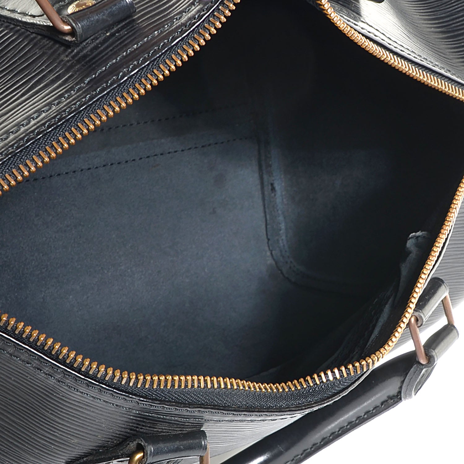 Louis Vuitton Epi Speedy 30 Black 5 of 7
