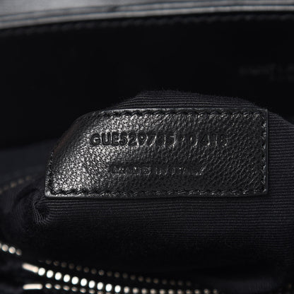 Saint Laurent Calfskin Y Quilted Monogram Medium Loulou Satchel Black 8 of 10