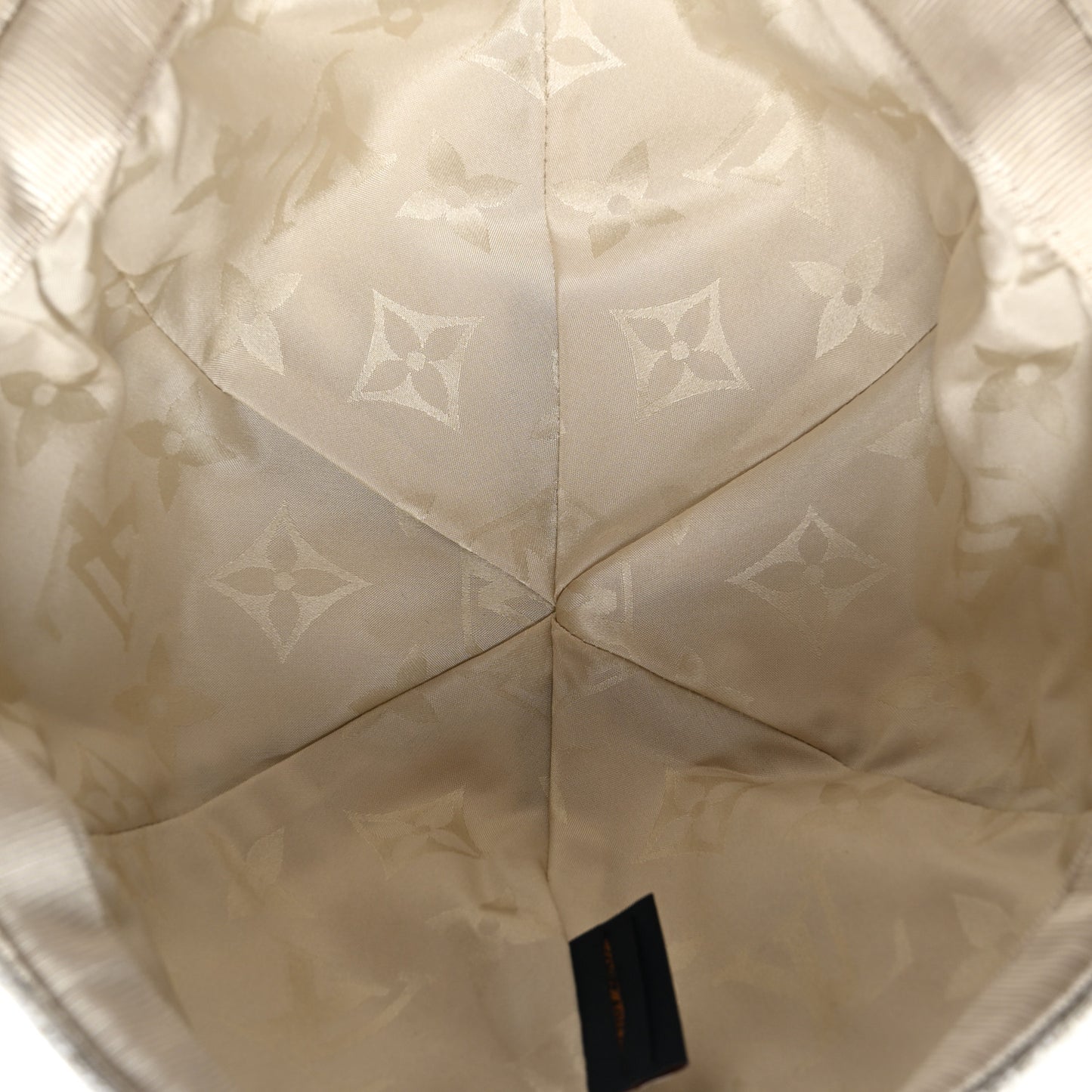 Monogram Jacquard Cap M Beige