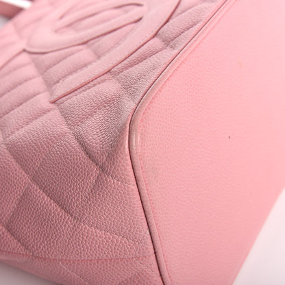 Chanel Caviar Quilted Medallion Tote Light Pink 8 of 11