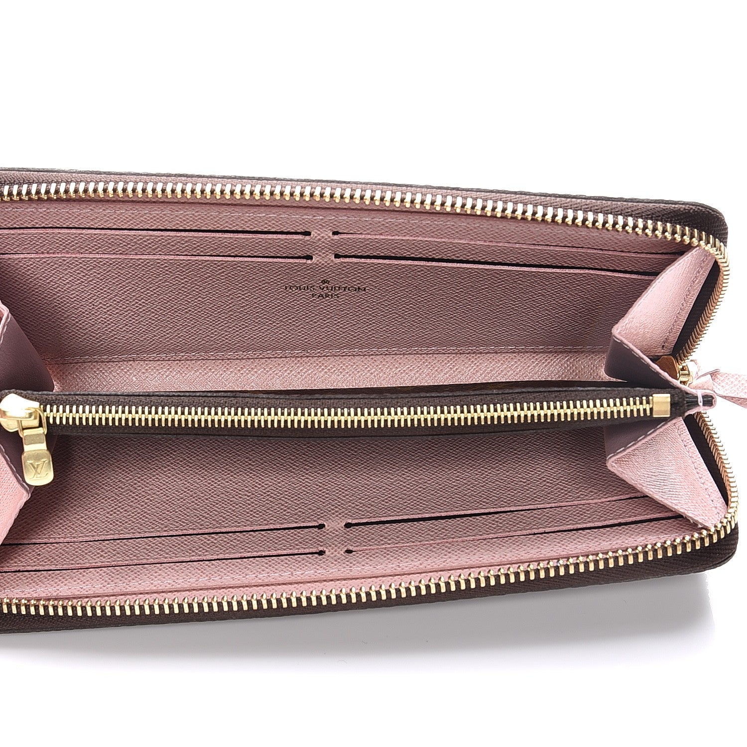 Louis Vuitton Monogram Clemence Wallet Rose Ballerine 5 of 8
